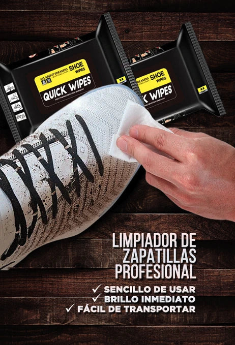 CALZADO IMPECABLE CON Quick Wipes!