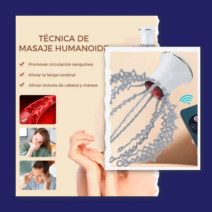 MASAJEADOR DE CABEZA MindFlow ELÉCTRICO E INALAMBRICO