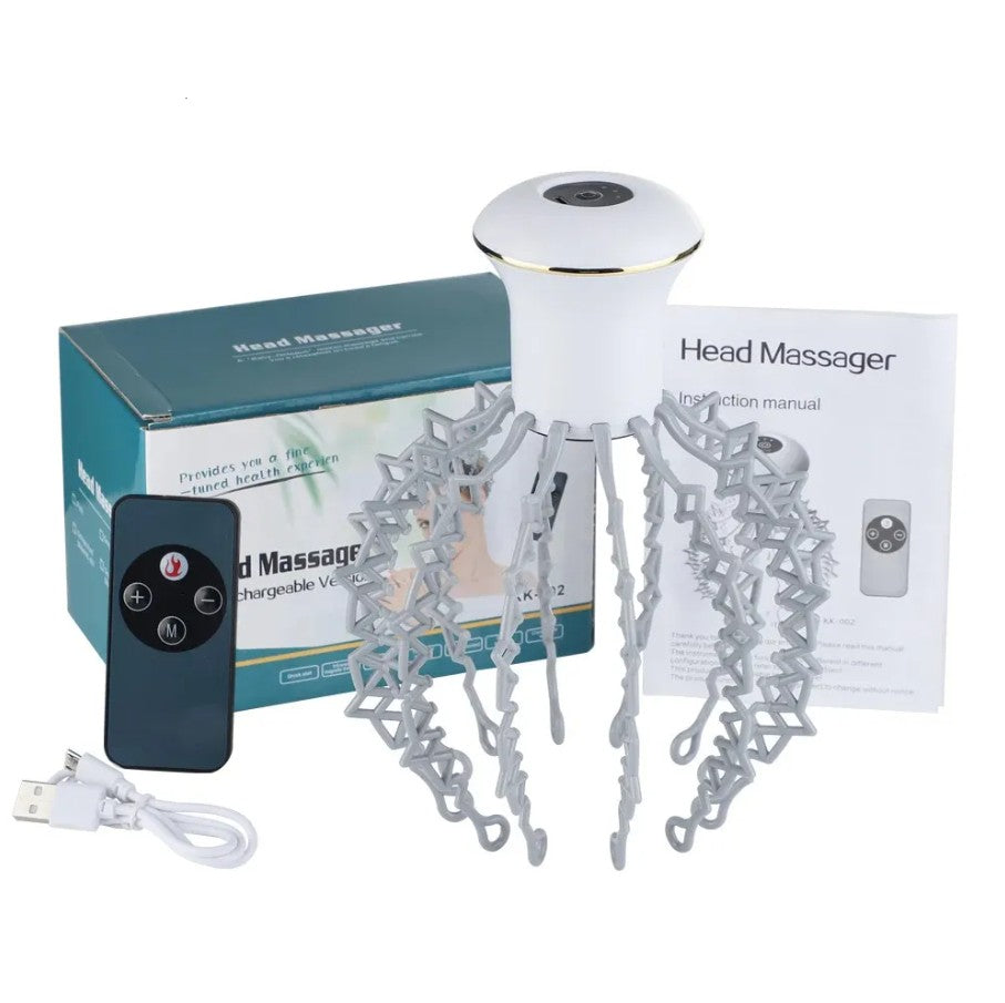 MASAJEADOR DE CABEZA MindFlow ELÉCTRICO E INALAMBRICO