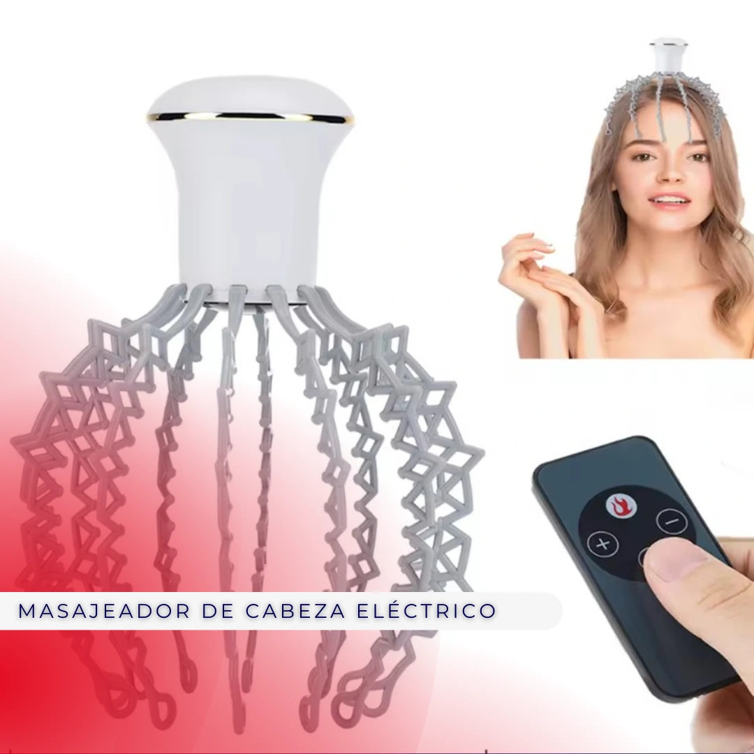 MASAJEADOR DE CABEZA MindFlow ELÉCTRICO E INALAMBRICO
