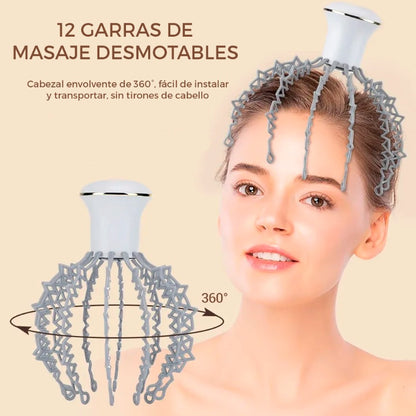 MASAJEADOR DE CABEZA MindFlow ELÉCTRICO E INALAMBRICO