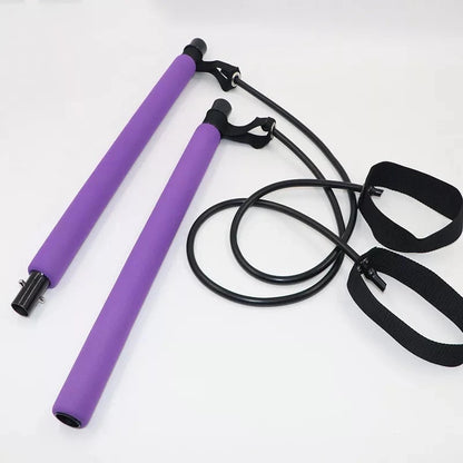 COMBO FIT BARRA PILATESPro Y RODILLO MASAJEADOR