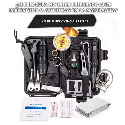 NUEVO KIT DE SUPERVIVENCIA 15 EN 1
